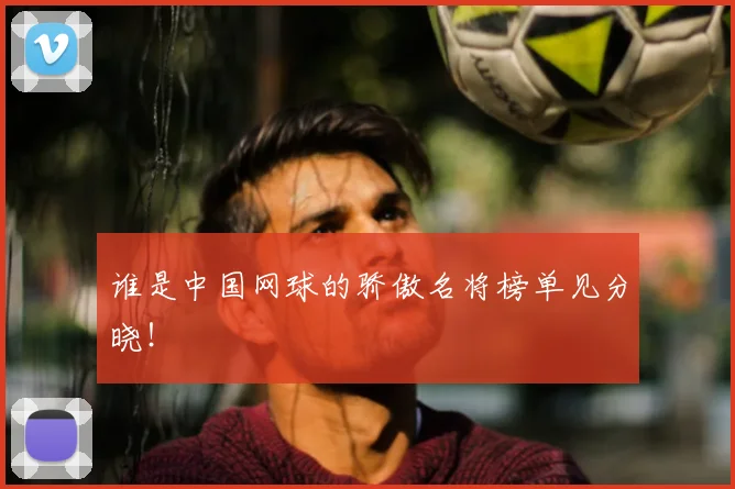谁是中国网球的骄傲名将榜单见分晓!
